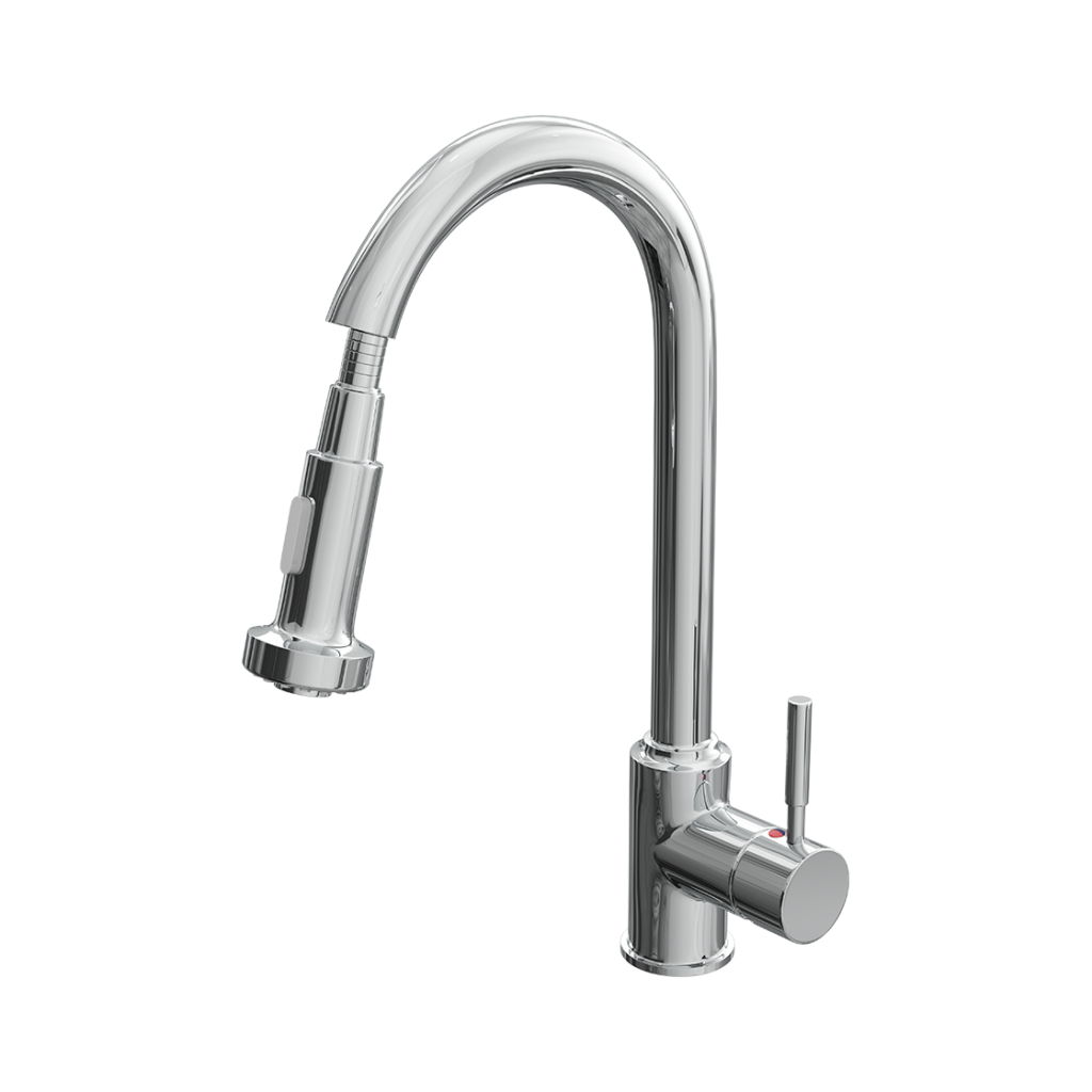 Home / Kitchen Taps / Monobloc Kitchen Sink Mixer Tap with Pull-Out